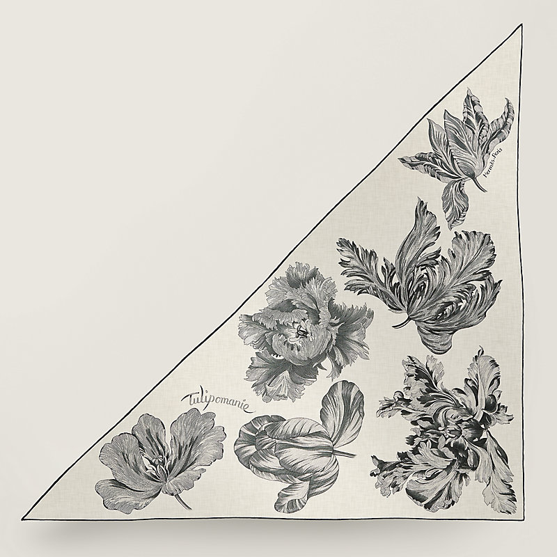 国内入手不可！【HERMES】カシシル Tulipomanie giant triangle Tulipomanie giant triangle | Hermès Sweden